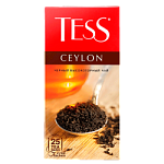 Чёрный высокогорный чай Tess  Ceylon 25 пакетиков