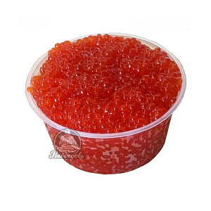 Икра кеты слабосоленая 250гр 2025г