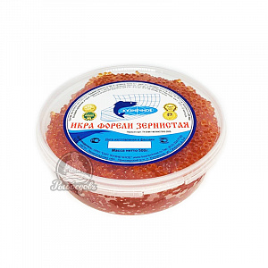 Икра форели зернистая слабосоленая Premium 500г