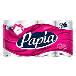 Туалетная бумага Papia 3х слойная