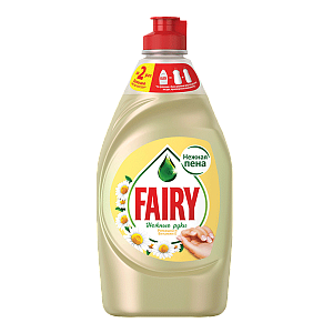 Средство для мытья посуды Нежные ручки Ромашка и витамин E Фэйри 0,5л