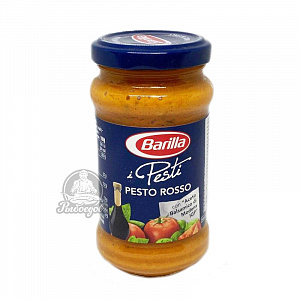 Соус на основе растительных масел песто россо с Томатами и Базиликом Barilla 190гр