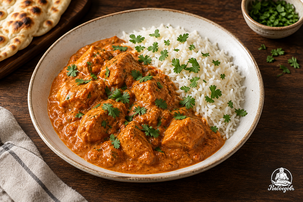 Индийская курица в сливочно-томатном соусе (Butter Chicken)