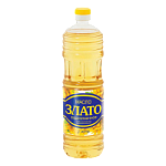 Масло подсолнечное, рафинированное "Злато" 1л