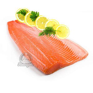 Форель филе без кожи охлажденная Premium 0,7-0,9кг