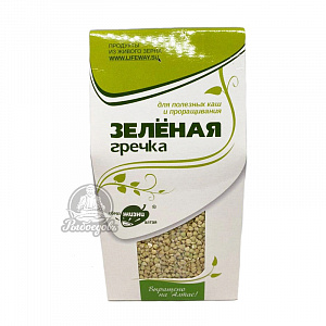 Гречка зелёная Продукты из живого зерна 500гр