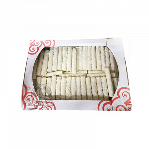 Вафельные трубочки с молочной начинкой в глазури с кокосом Знак Вкуса 2,8кг