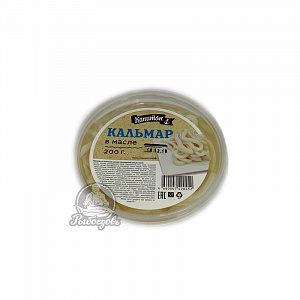 Кальмар в масле 200г