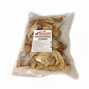 Кальмар вяленый полоски 1кг