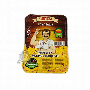 Чипсы из лаваша со вкусом аджики 90г Чипсы из лаваша со вкусом аджики 90г