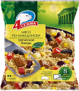 Мясо по-македонски (Греческое блюдо)