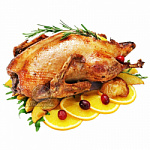 Гусь копченый в тандыре 3-4.5кг