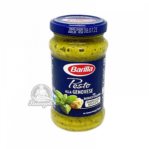 Соус на основе растительных масел песто Алла Дженовезе Barilla 190гр