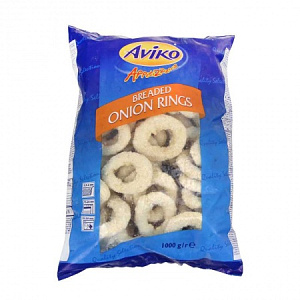 Луковые кольца в панировке Aviko замороженные 1 кг