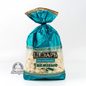 Пельмени цезарь таёжные 900 грамм в упаковке