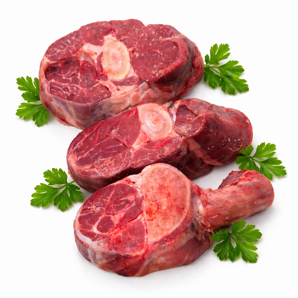 Голяшка говяжья рубленная на кости 3-4кг