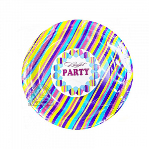 Тарелки одноразовые 6шт