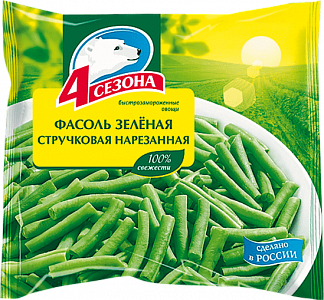Фасоль зеленая стручковая нарезанная