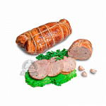 Куриный рулет холодного копчения 1кг+