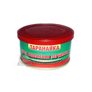 Икра лососевых (горбуша) зернистая Таранайка 130г