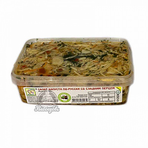 Салат капуста по-русски со сладким перцем 1кг