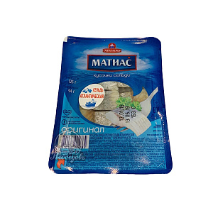 Филе сельди Матиас в масле 125г