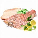 Филе окуня морского (с чешуёй)
