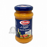 Соус на основе растительных масел песто россо с Томатами и Базиликом Barilla 190гр