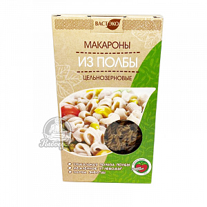 Макароны из полбы цельнозерновые спирали ВАСТ ЭКО 400гр