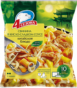 Свинина в кисло-сладком соусе (Китайское блюдо)