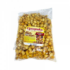 Сухарики соленые Богородские острый сыр начо