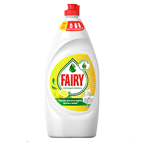 �дство для мытья посуды "Сочный лимон" Фэйри 1л