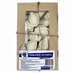 Пельмени из нерки (ручная работа) вес 500гр.