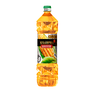 Масло кукурузное  "Кубаночка рафинированное" 1л