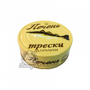 Печень трески ж/б (с ключом) (185гр.) Мурманск