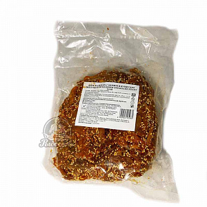 Кальмар сушёный по Шанхайски с перцем и кунжутом 1кг