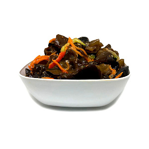 Салат Черный древесный гриб маринованный