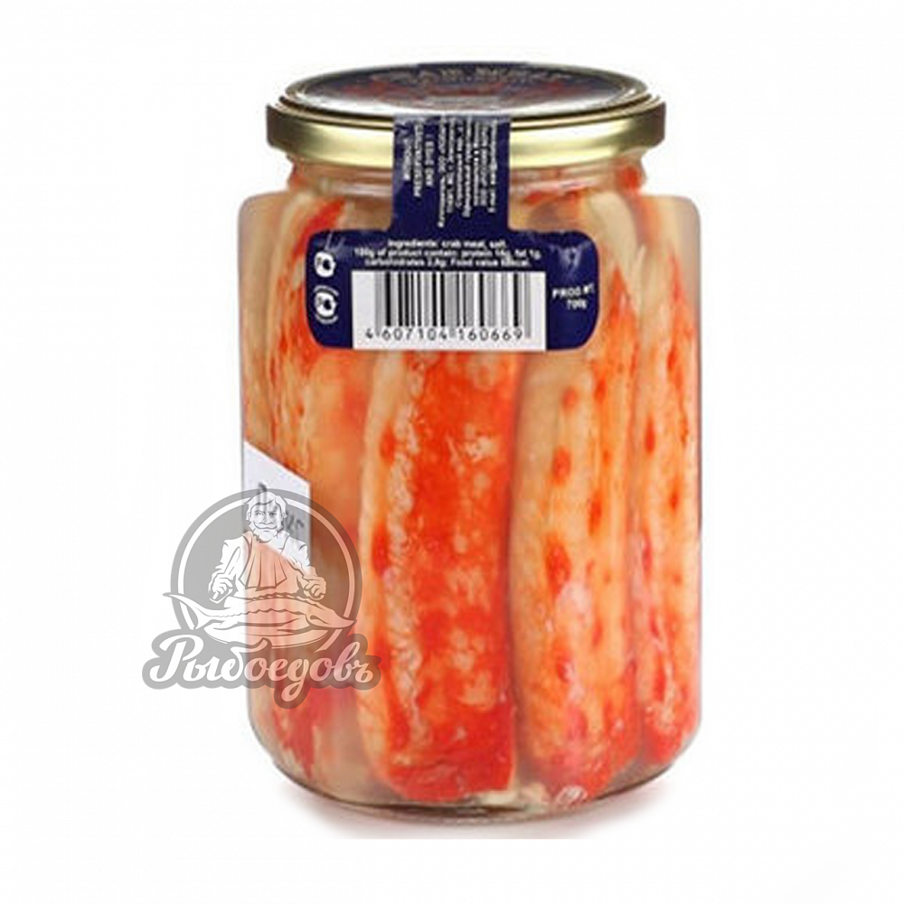 Мясо краба в стекле 580мл