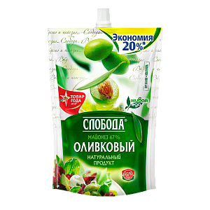 Майонез Оливковый Слобода 800г