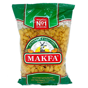 Макароны Улитки МAKFA 400г