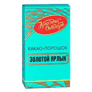 Какао-порошок  Золотой Ярлык  100гр